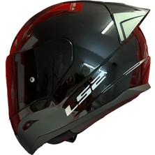 LS2 Rapıd 2 Race Parlak Siyah Kask