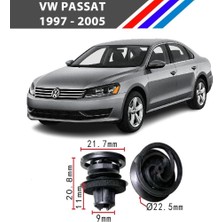 Nevreva Nvr Vw Passat Kapı Döşeme Klipsi 25 Adetli Paket 1997-2005 3B0868243