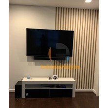 Woodhub Tsd Dekorasyon Ahşap Şerit Duvar Panelleri Ham