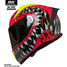 Mts Pro Helmets M-801 Demon Full Face Motosiklet Kaskı