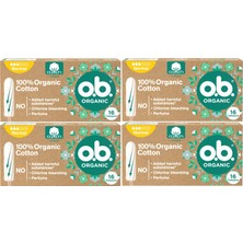 O.B Organic Normal Tampon 64 Lü Set (4pk*16)