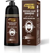 Softto Plus Brown Hair Shampoo 350 ml + 350 ml