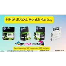 Hp Deskjet Plus 4130 Orjinal Kartuş / Hp 305XL Avantaj Paket Siyah ve Renkli Kartuş