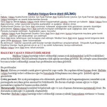 Başarı Ortopedi Ayak Kemik Çıkıntı İçin Eğriliğii Gece + Ateli Baş Parmak Gece Ateli + Silikon Bunyon Seti