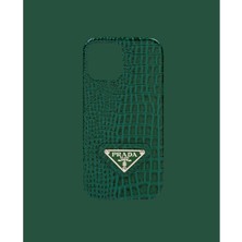 Dukkan Case Yeşil Suni Deri Telefon Kılıfı - DK101 - iPhone 15 Promax