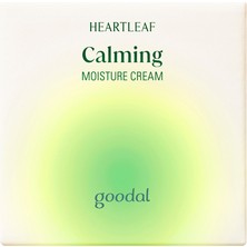 Goodal Heartleaf Calming Moisture Cream - Houttuynia Cordata Özlü Dinlendirici & Nemlendirici Krem