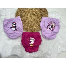Story Baby Poope's 3'lü Kız Bebek Alıştırma Külodu