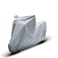 CoverPlus Rmg Moto Gusto Santa 125 Gri Motosiklet Brandası Arka Çanta Uyumsuz