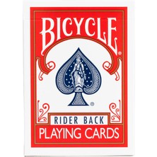 Bicycle Rider Back Oyun Kartı-Kırmızı Deste