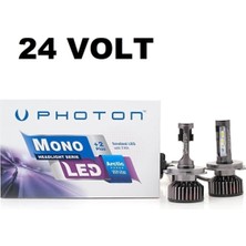 Ahmet Otomotiv Mono H4 24 Volt Xenon Beyaz Işık Şimşek Etkili