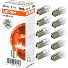 Ahmet Otomotiv 5627 R5W 24 Volt 67 Ampul 5WATT 10 Adet