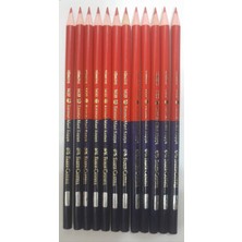 Faber-Castell Faber Castell Mavi Kırmızı Kurşun Kalem 12 Li