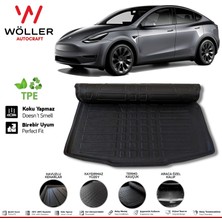 Wöller Tesla Model Y Bagaj Havuzu 2019 Sonrası 3D Wöller Ultraflex Esnek