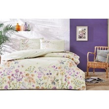 Çift Kişilik Ranforce Nevresim Takımı Felina Krem