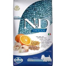 Nd Ocean Düşük Tahıllı Balıklı Küçük Irk Yetişkin Köpek Maması 2.5 kg