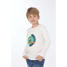 Dekim Moda Erkek Çocuk Uzun Kolluıslami Sahabe Okçuluk Baskılı Tişört