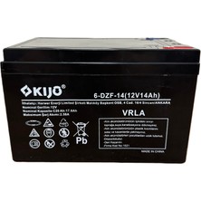 Kıjo 12V 14AH Motive Jel Akü Elektrikli Bisiklet/scooter/tekerlekli Sandalye/çocuk Arabası