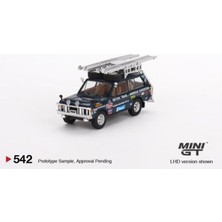 Mini Gt 542 Range Rover 1971 British Trans-Americas Expedition Model Araba