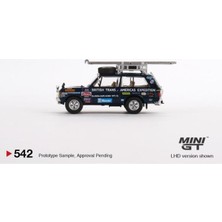 Mini Gt 542 Range Rover 1971 British Trans-Americas Expedition Model Araba