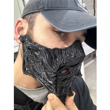 KemX3D Ninja Maske - Yetişkin Uyumlu