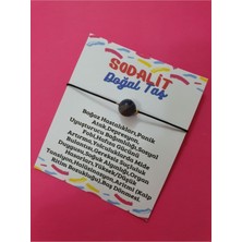 Doğal Taş Dünyası Sodalit Doğal Taş Bileklik