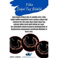 Doğal Taş Dünyası Yıldız Doğal Taş Bileklik Özel Tasarım