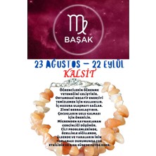 Doğal Taş Dünyası Sertifikalı Başak Burcu Burç Bilekliği