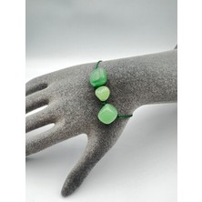 Doğal Taş Dünyası Aventurin Taşı Doğal Taş Bileklik Aaa Kalite