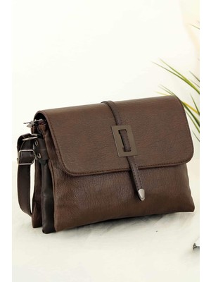 Bipanya Halley Düz Deri Kadın Omuz Çantası BP-4716O