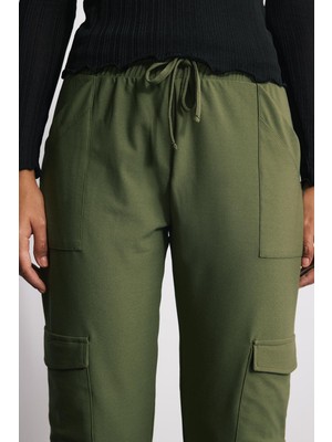 Babokah Kargo Cep Comfort Fit Dökümlü Jogger