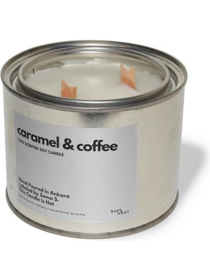 Basement : Kokulu Soya Mum : 600 gr : Caramel & Coffee