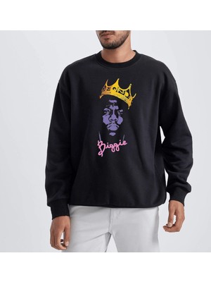 Pull The Hood Unisex Oversize Biggie Sweatshirt