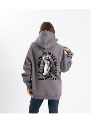 Pull The Hood Unisex Oversize Carmelite Kapüşonlu Sweatshirt