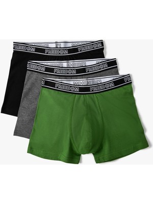 Koton 3'lü Boxer Seti Slogan Detaylı Çok Renkli