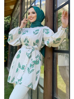 Tofisa 11552-YESIL Tunik