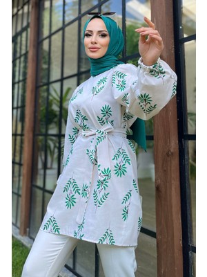 Tofisa 11552-YESIL Tunik