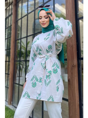 Tofisa 11552-YESIL Tunik