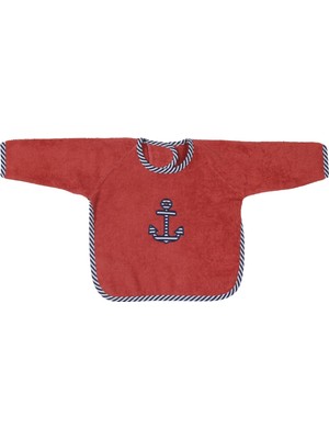 Melekpare Bebek Çocuk Mama Aktivite Önlüğü Giyilebilir Çift Çıtçıtlı Yüksek Emici Organik Havlu Kumaş 1-3 Yaş