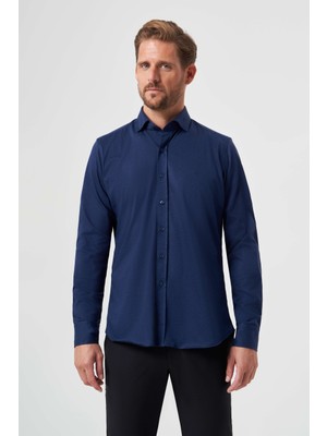 Bisse Erkek Regular Fit Uzun Kollu Spor Gömlek LACİ GM23K231008_D39