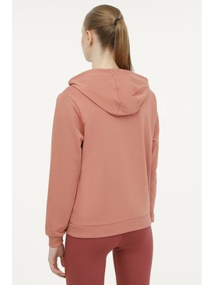 Kinetix Wb Hoodie 17SN83 3 Pr Gül Kurusu Kadın Sweatshirt