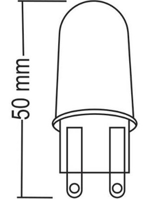 Forlife 7 Watt 220V G9 Mini Ampul - 4 Adet