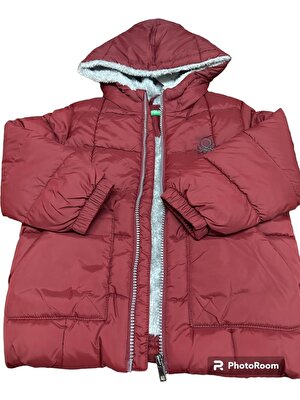 Benetton Çocuk Mont 2WU0GN01R Kırmızı