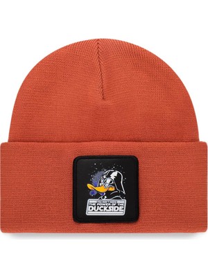 Black Börk  V1 Akrilik Duckside - 1 Kod Logolu  Kiremit Bere (Beanie)