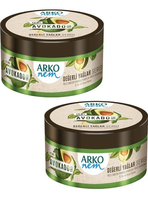 Buypass Arko Nem Değerli Yağlar Avokado Yağı Nemlendirici Krem 250 ml 2 Adet