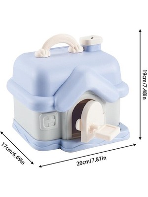 Bvoe Karikatür Ev Kumbara Çocuklara Hediye (Yurt Dışından)