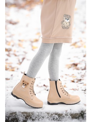 Kiko Kids Teddy Cilt Termo Taban Kız Çocuk Bot