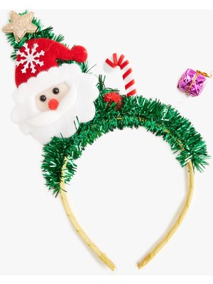 Koton Yılbaşı Temalı Taç Noel Baba Figürlü