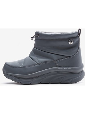 Skechers D'lux Walker - Winter Up Kadın Gri Bot 167268 Gry
