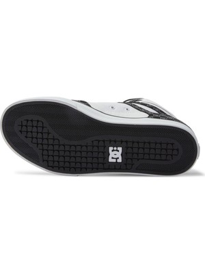 DC Shoes ADYS400043 Pure High Top Wc Black/white Monogram Erkek Sneaker