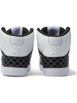 DC Shoes ADYS400043 Pure High Top Wc Black/white Monogram Erkek Sneaker